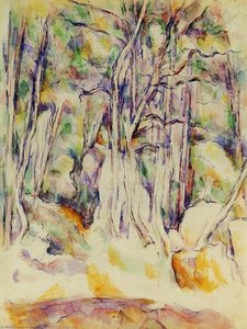 The Park Of The Chateau Noir With Well — Paul Cézanne
