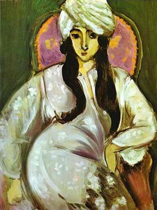 Laurette In A White Turban — Henri Matisse, Fauvism