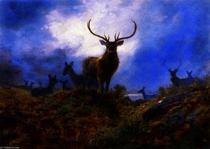 The Last Chance Before Dark — Archibald Thorburn