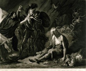 The Cave Of Despair — Benjamin West