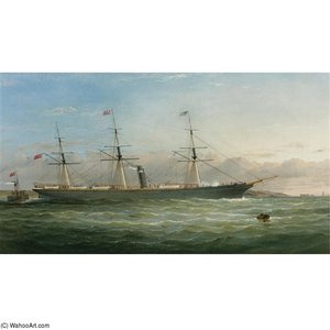 The Steam Ship City Of New York — Samuel Walters