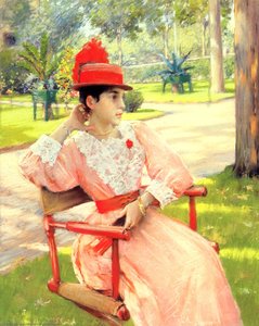 Afternoon In The Park — William Merritt Chase