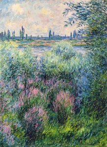 Spot On The Banks Of The Seine — Claude Monet, Impressionism