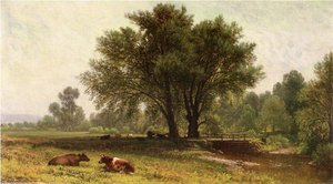 Landscape With Cows — Aaron Draper Shattuck