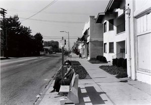 Public Transit Areas, 4th St. And Olive, Looking North, From The Long Beach Documentary Survey Project — Anthony Hernandez