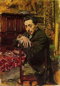 Portrait Of The Painter Joaquin Araujo Ruano — Giovanni Boldini, Impressionism