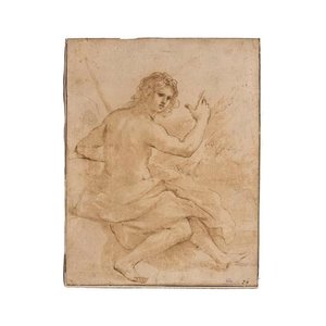 Saint John The Baptist — Guercino