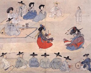Two-sword Dance — Shin Yun-bok