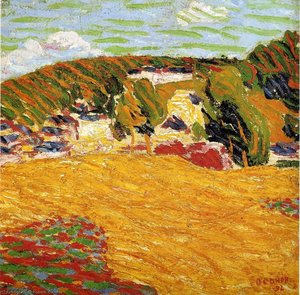 Field Of Corn, Pont Aven — Roderic O'conor