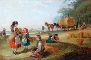 Harvesting — William Shayer Senior