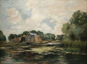 Hemingford Grey Watermill, Cambridgeshire — William Watt Milne
