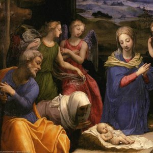Adoration Of The Shepherds (detail) (9) — Agnolo Bronzino