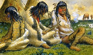 Indians On The Prairie — William George Richardson Hind