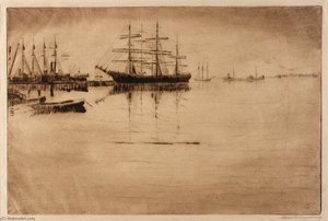 The Harbor No. 1 — Edward S Hewitt