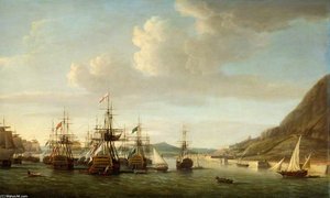Gibraltar Relieved By Sir George Rodney — Dominic Serres