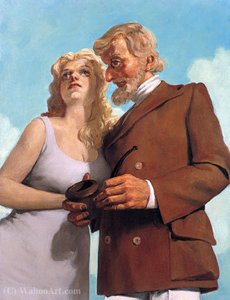 Loversinthecountry (1993) — John Currin