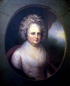 Mrs. George Washington Martha Custis — Rembrandt Peale