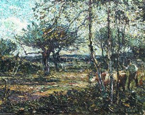 Morning Sunlight, Summer, Grey, Maine — Walter Griffin