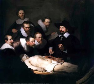 La Lecon D Anatomie, La Haye — Rembrandt Van Rijn, Baroque