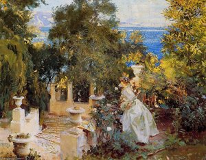 Garden In Corfu — John Singer Sargent