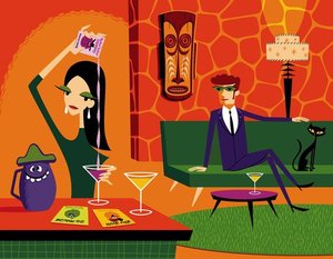 Funny Face — Josh Agle (shag)