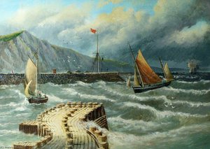 Aberystwyth Harbour — Alfred Worthington