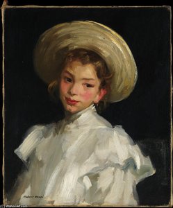 Dutch Girl In White — Robert Henri