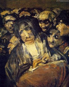 The Great He Goat Or Witches Sabbath — Francisco José De Goya Y Lucientes