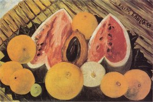Still Life With Watermelons — Frida Kahlo, Surrealist Expression