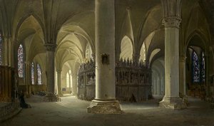 Intérieur De La Cathédrale De Chartres — Charles Marie Bouton
