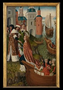 Panel From The Legend Of St. Ursula - — Master Of The Legend Of Saint Ursula