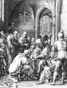 Circumcision In The Church Of St Bavo At Haarlem — Hendrik Goltzius, Northern Mannerism