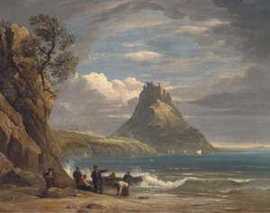 St. Michael's Mount, Cornwall — John Varley I (the Older)