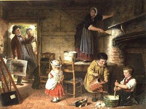 The Dismayed Artist — Frederick Daniel Hardy