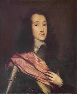 Richard Lovelace (1617–1657), Royalist Poet, Alumnus Of Gloucester Hall (copy After William Dobson) — Alfred Edmund Dyer