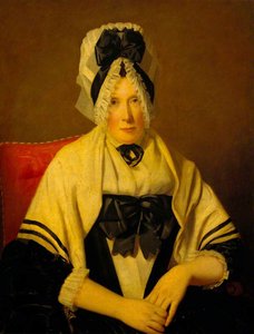 A Lady In A Lace Cap — Henry Raeburn Dobson