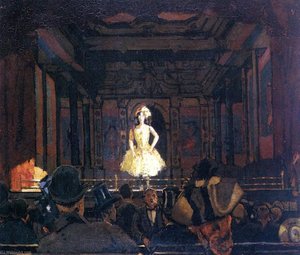 Gatti's Hungerford Pallace Of Varieties Second Turn Of Katie Lawrence — Walter Richard Sickert