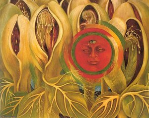 Untitled (3569) — Frida Kahlo, Surrealist Painting Surrealism