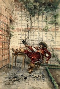 In His Cups — Alexandre-louis Leloir