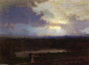 By The Lake — George Innes