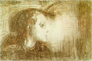 Untitled (200) — Edvard Munch, Symbolist Expressionism