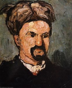 Portrait Of Uncle Dominique In A Turban — Paul Cézanne, Post-impressionism
