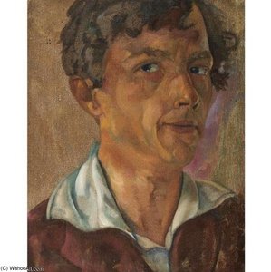 Self Portrait — Boris Dmitrievich Grigoriev