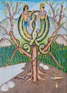 Damballah Wedo And His Consort — Benoit, Rigaud