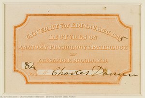 Charles Darwin Class Ticket