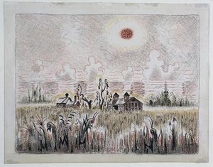 The Great Drought Sun — Charles Burchfield