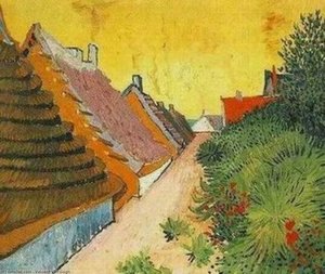 Rue De Saintes-maries — Vincent Willem Van Gogh, Post-impressionism