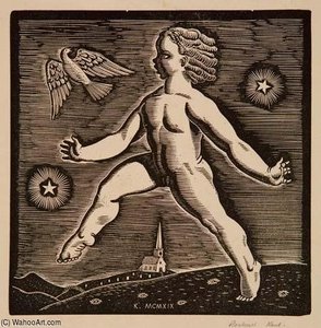 Blue Bird — Rockwell Kent