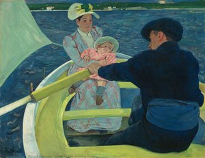 The Boating Party — Mary Stevenson Cassatt, Impressionist Domesticity