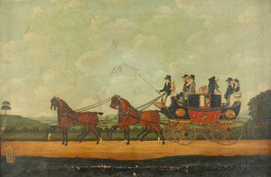 The London to Dartford Stage Coach